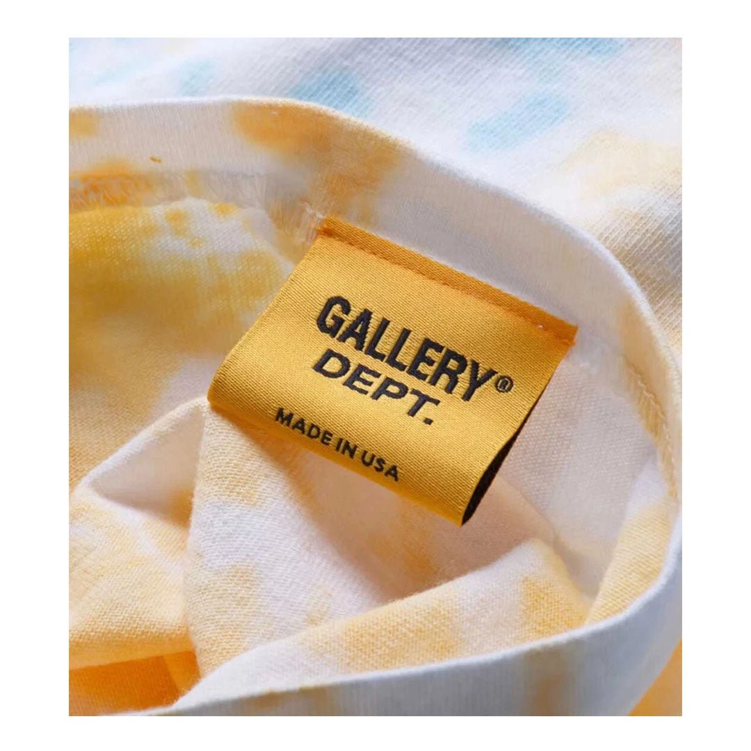 Gallery Dept. French Tie Dye White Tee by Gallery Dept - NWAHype 1 for streetwear T-Shirts in USA