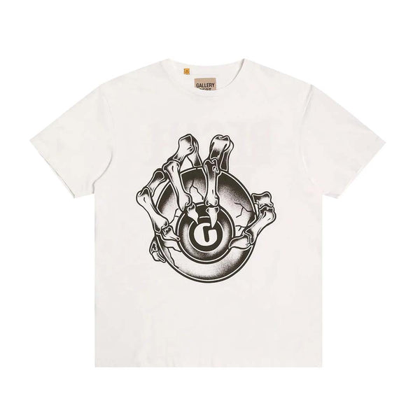Gallery Dept. G Ball White Tee by Gallery Dept - NWAHype 1 for streetwear T-Shirts in USA