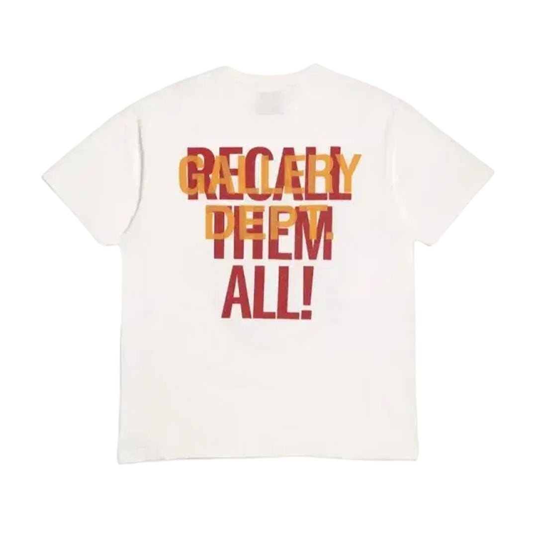 Gallery Dept. G Ball White Tee by Gallery Dept - NWAHype 1 for streetwear T-Shirts in USA