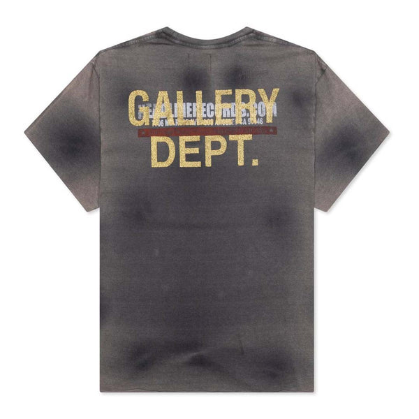 Gallery Dept. Headline Records Faded Grey Tee by Gallery Dept - NWAHYPE No.1 for streetwear T-Shirts in USA