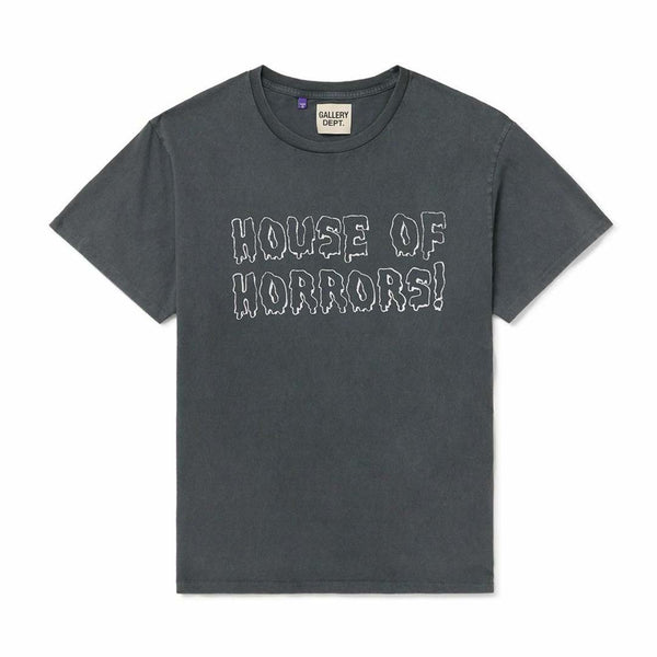 Gallery Dept. House of Horrors Grey Tee by Gallery Dept - NWAHYPE No.1 for streetwear T-Shirts in USA