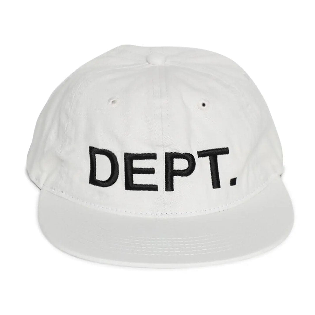 Gallery Dept. Logo Embroidered Cap 'White' by Gallery Dept - NWAHype 1 for streetwear Hats in USA