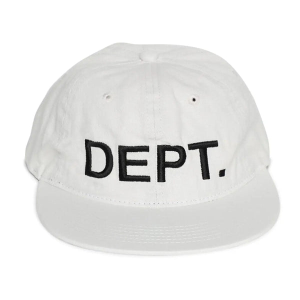 Gallery Dept. Logo Embroidered Cap 'White' by Gallery Dept - NWAHype 1 for streetwear Hats in USA
