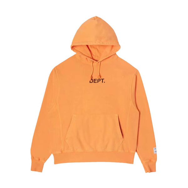 Gallery Dept. Logo Flo Hoodie Orange by Gallery Dept - NWAHYPE No.1 for streetwear Hoodies in USA