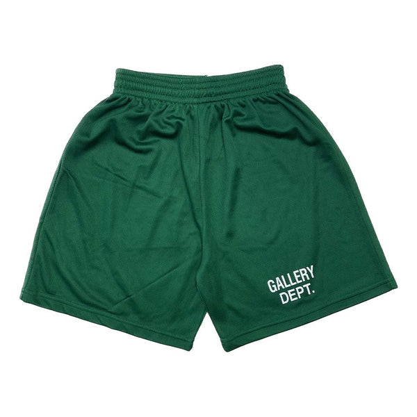 Gallery Dept. Mesh Logo Shorts Green by Gallery Dept - NWAHype No.1 for streetwear Shorts in USA