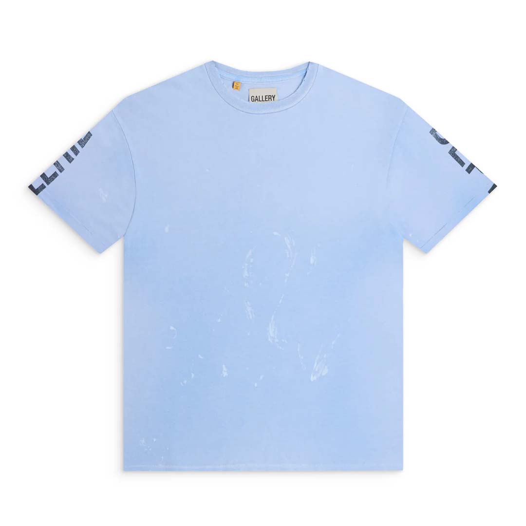 Gallery Dept. Painted French Light Blue Tee by Gallery Dept - NWAHYPE No.1 for streetwear T-Shirts in USA