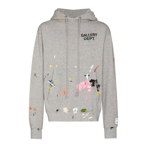Gallery Dept. Painter Logo Hoodie 'Grey' by Gallery Dept - NWAHype 1 for streetwear Hoodies in USA