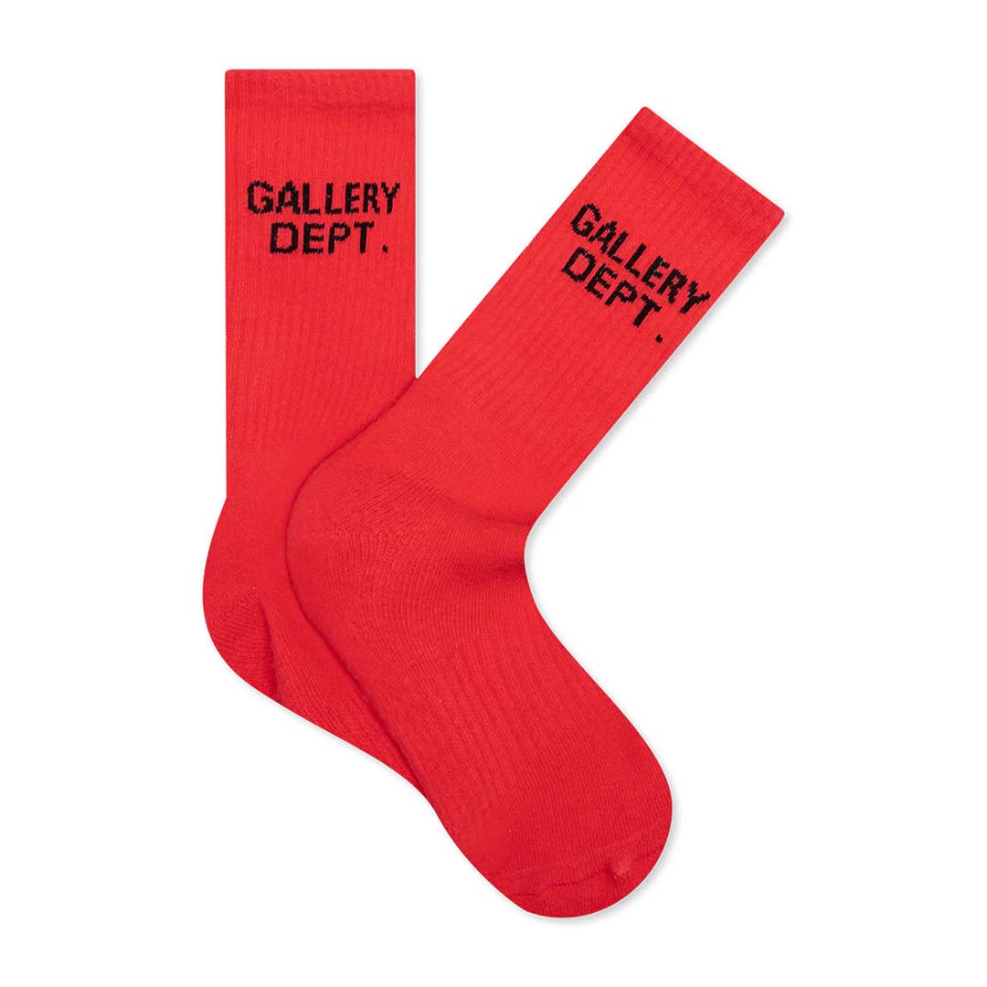 Gallery Dept. Red Socks by Gallery Dept - NWAHYPE No.1 for streetwear Accessories in USA