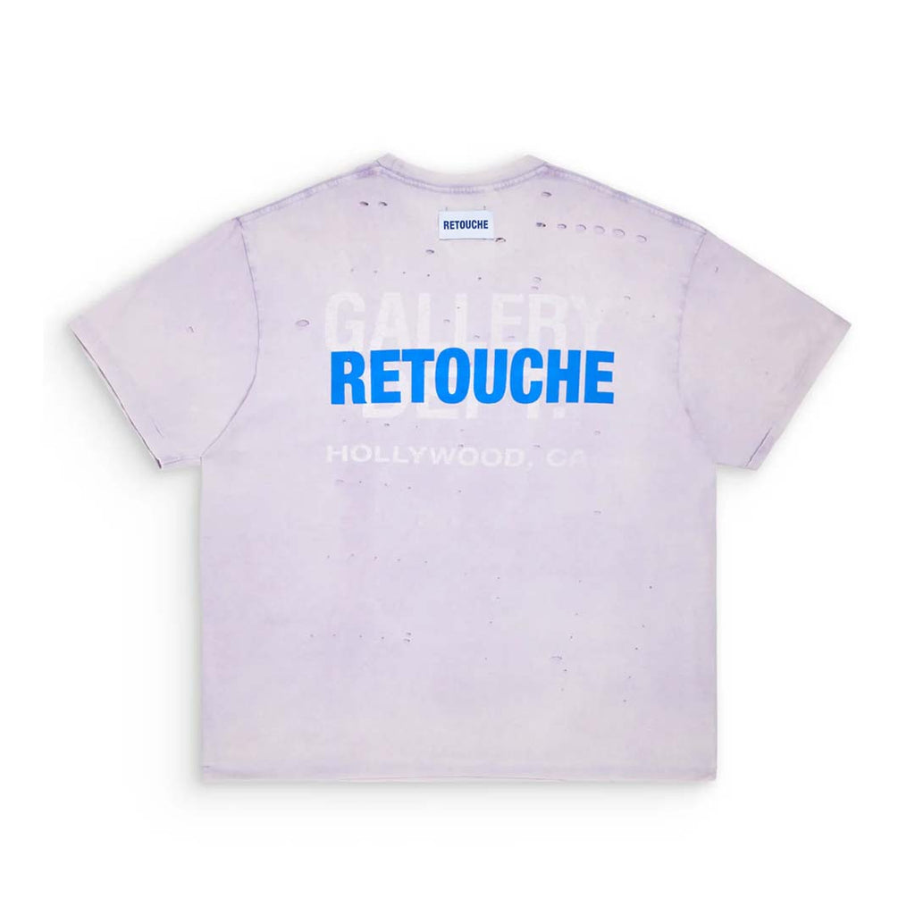 Gallery Dept. Retouche French Distressed Lavender Tee by Gallery Dept - NWAHYPE No.1 for streetwear T-Shirts in USA