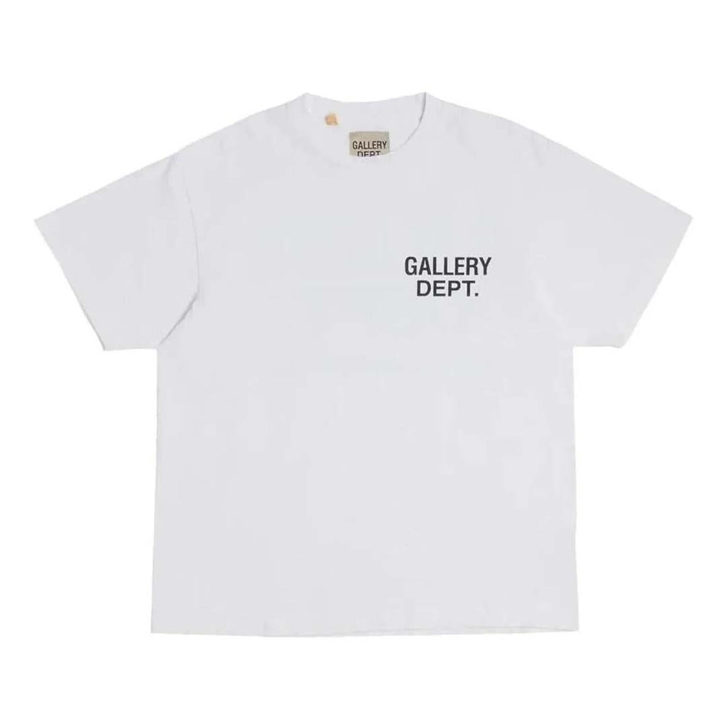 Gallery Dept. Souvenir Logo Tee White Black by Gallery Dept - NWAHype 1 for streetwear T-Shirts in USA