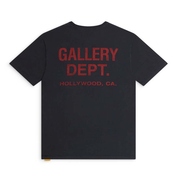 Gallery Dept. Souvenir Tee Black Red by Gallery Dept - NWAHYPE No.1 for streetwear T-Shirts in USA