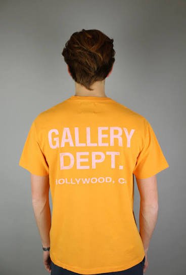 Gallery Dept. Souvenir Tee Bright Orange by Gallery Dept - NWAHYPE No.1 for streetwear T-Shirts in USA