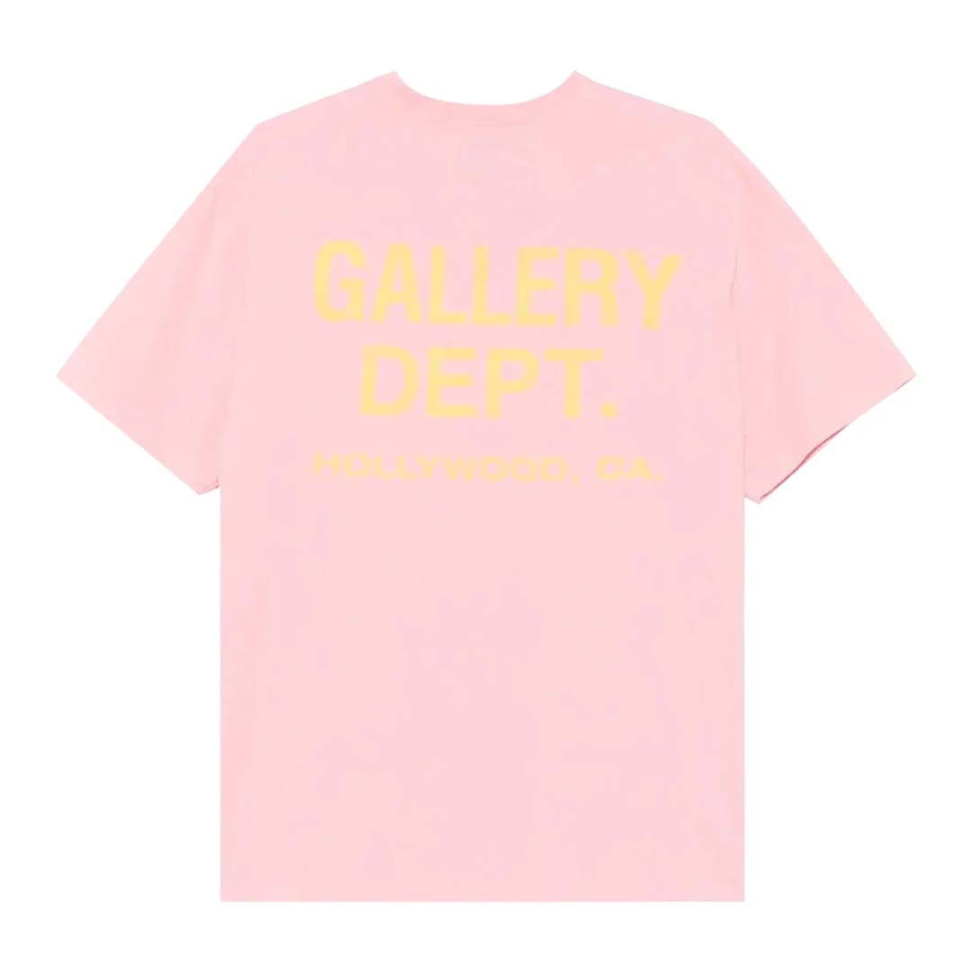 Gallery Dept. Souvenir Tee 'Candy Pink' by Gallery Dept - NWAHype No.1 for streetwear T-Shirts in USA
