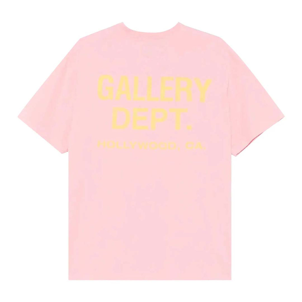 Gallery Dept. Souvenir Tee 'Candy Pink' by Gallery Dept - NWAHype No.1 for streetwear T-Shirts in USA