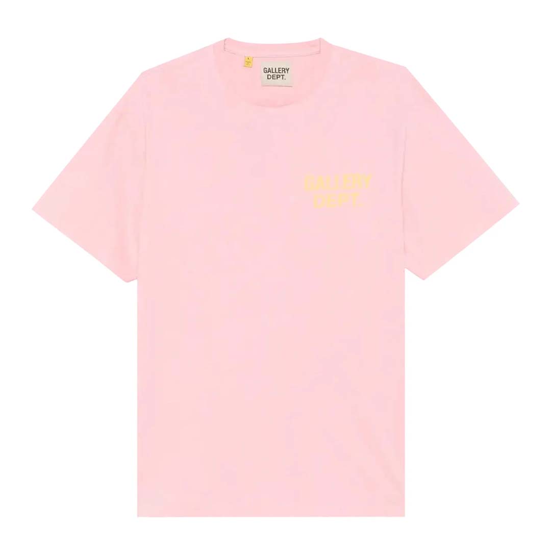 Gallery Dept. Souvenir Tee 'Candy Pink' by Gallery Dept - NWAHype No.1 for streetwear T-Shirts in USA