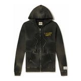 Gallery Dept. Sun Faded Zip Up Hoodie Black by Gallery Dept - NWAHype No.1 for streetwear Hoodies in USA