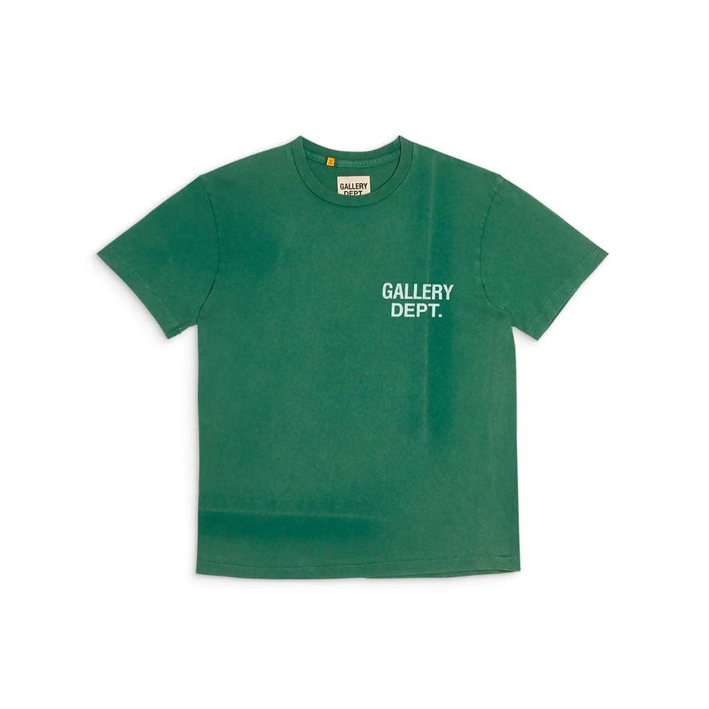 Gallery Dept. Vintage Logo Tee Green by Gallery Dept - NWAHype 1 for streetwear T-Shirts in USA