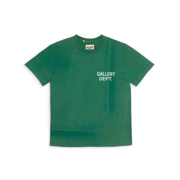 Gallery Dept. Vintage Logo Tee Green by Gallery Dept - NWAHype 1 for streetwear T-Shirts in USA