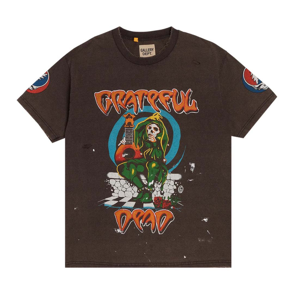 Gallery Dept. x Grateful Dead Tee Grey by Gallery Dept - NWAHYPE No.1 for streetwear T-Shirts in USA