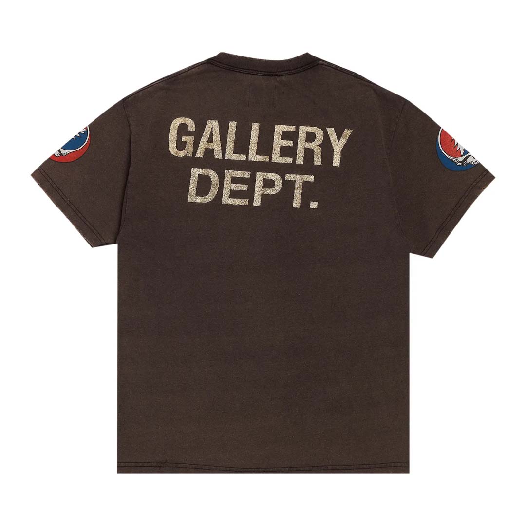 Gallery Dept. x Grateful Dead Tee Grey by Gallery Dept - NWAHYPE No.1 for streetwear T-Shirts in USA
