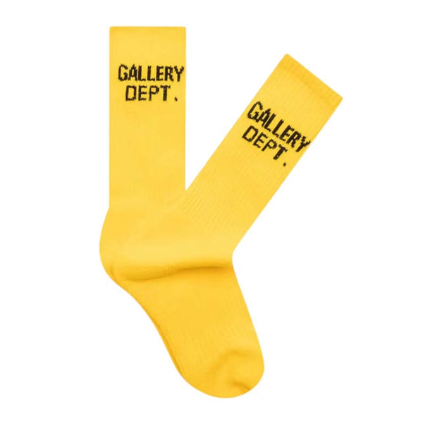 Gallery Dept. Yellow Orange Socks by Gallery Dept - NWAHYPE No.1 for streetwear Accessories in USA