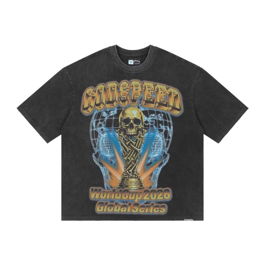 Godspeed ‘26 GSWC Trophy Tee Black by Godspeed - NWAHYPE No.1 for streetwear T-Shirts in USA