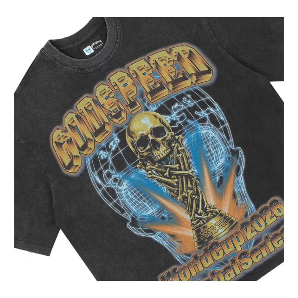 Godspeed ‘26 GSWC Trophy Tee Black by Godspeed - NWAHYPE No.1 for streetwear T-Shirts in USA