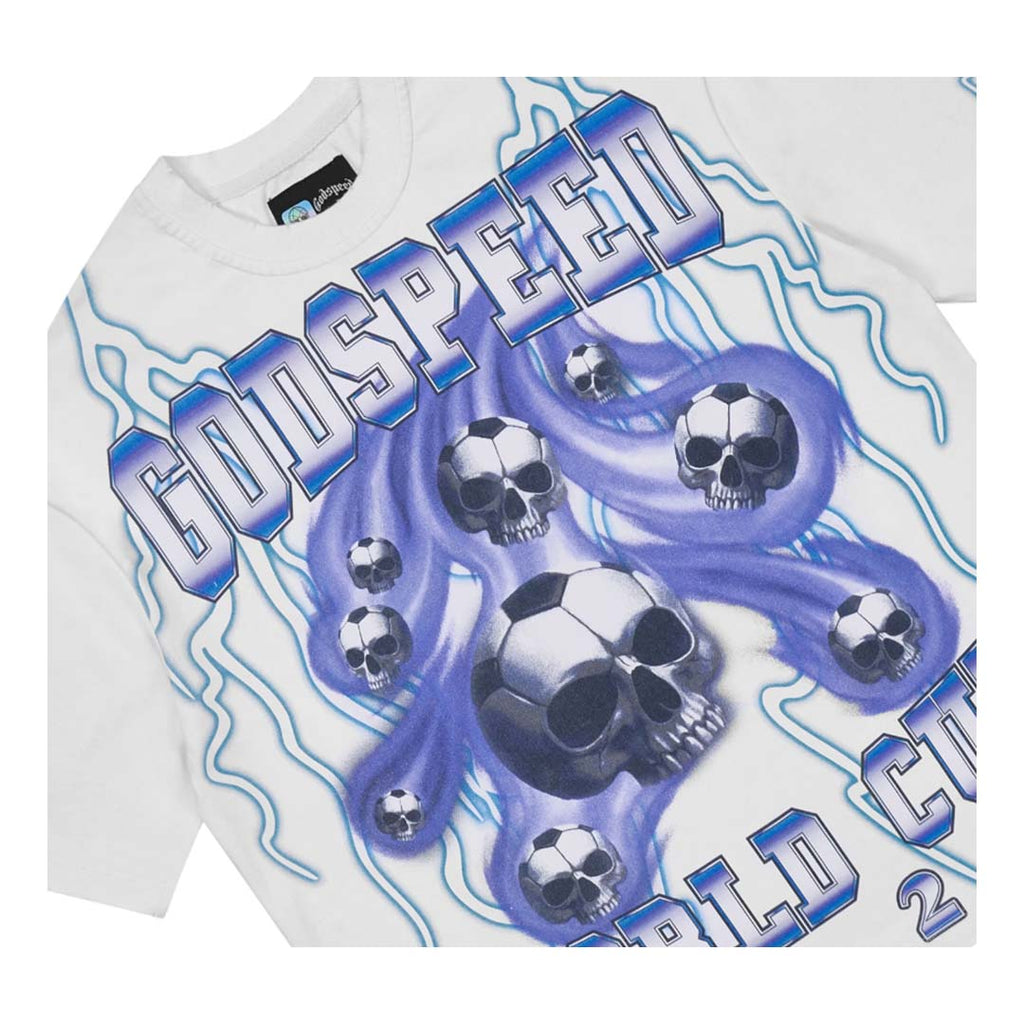 Godspeed '26 GSWC Voltage White Tee by Godspeed - NWAHYPE No.1 for streetwear T-Shirts in USA