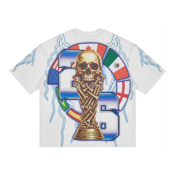 Godspeed '26 GSWC Voltage White Tee by Godspeed - NWAHYPE No.1 for streetwear T-Shirts in USA