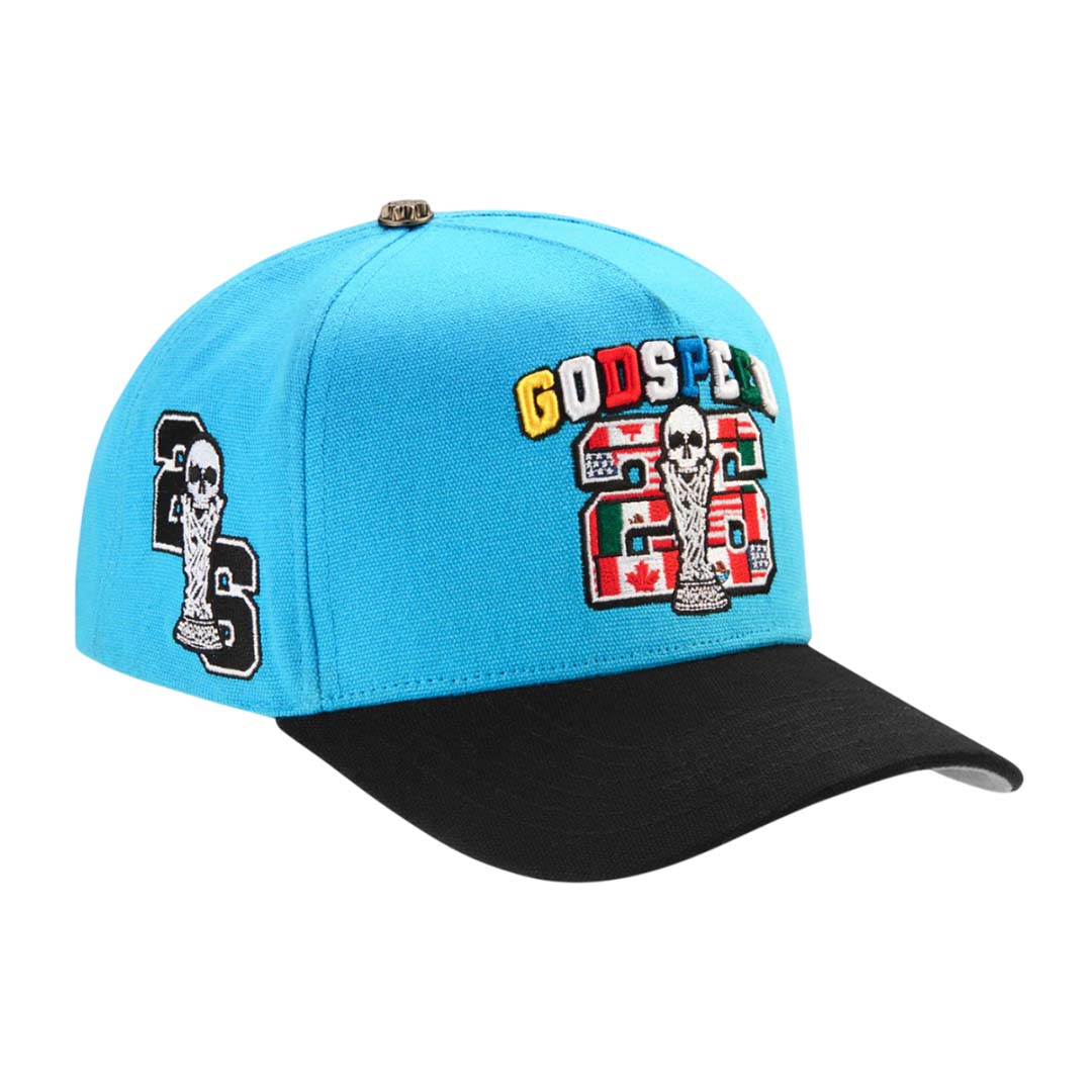 Godspeed '26 GSWC World Cup Hat Teal by Godspeed - NWAHYPE No.1 for streetwear Hats in USA