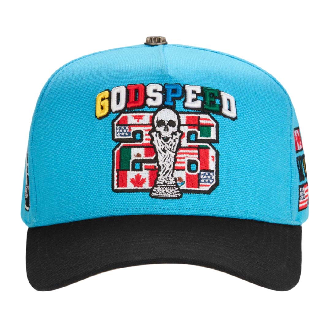 Godspeed '26 GSWC World Cup Hat Teal by Godspeed - NWAHYPE No.1 for streetwear Hats in USA