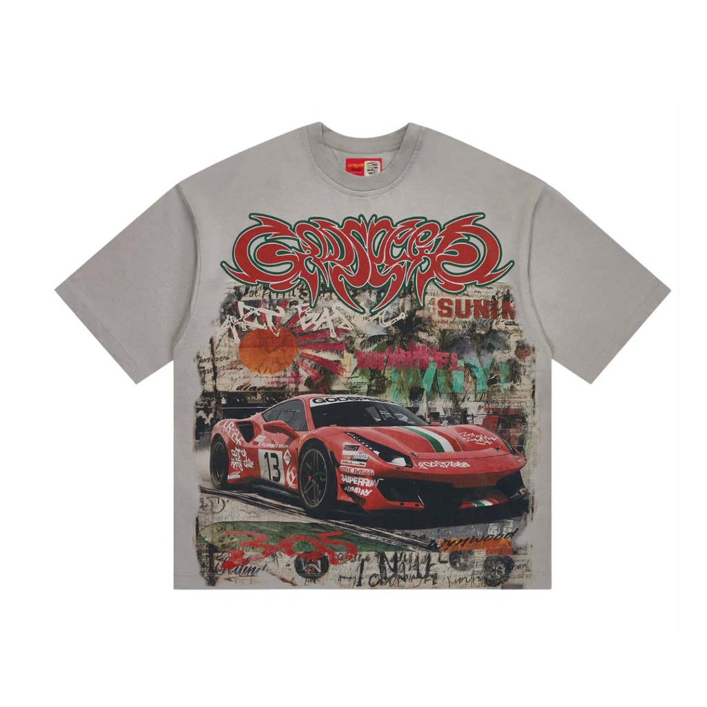 Godspeed 305 Superrun Grey Tee by Godspeed - NWAHype No.1 for streetwear T-Shirts in USA