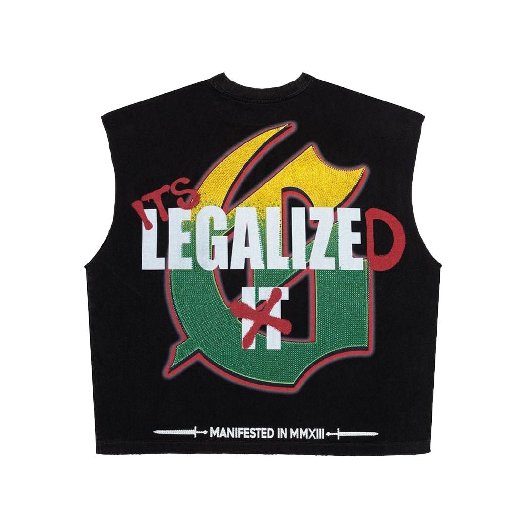 Godspeed 420 Indoor VVS Sleeveless Black by Godspeed - NWAHype 1 for streetwear T-Shirts in USA
