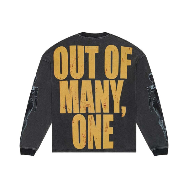 Godspeed Alexa Thermal Long Sleeve Tee Grey Wash by Godspeed - NWAHype 1 for streetwear T-Shirts in USA