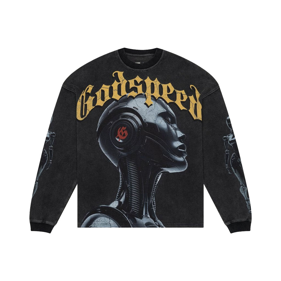 Godspeed Alexa Thermal LS Black by Godspeed - NWAHype 1 for streetwear T-Shirts in USA