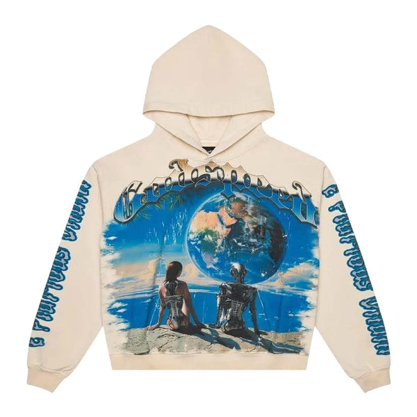 Godspeed Artificial Love Hoodie Bone by Godspeed - NWAHYPE No.1 for streetwear Hoodies in USA