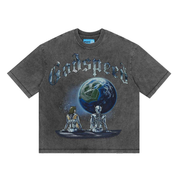 Godspeed Artificial Love II Grey Wash Tee by Godspeed - NWAHYPE No.1 for streetwear T-Shirts in USA