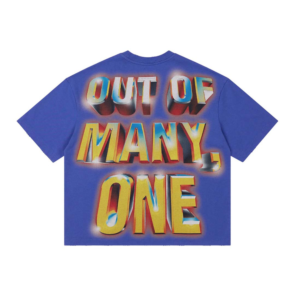 Godspeed Badges of Honor II Blue Tee by Godspeed - NWAHYPE No.1 for streetwear T-Shirts in USA