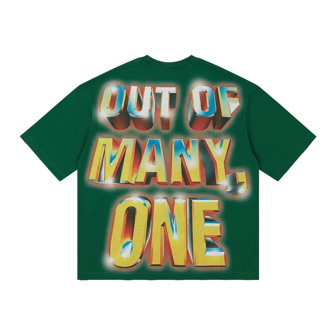 Godspeed Badges of Honor II Green Tee by Godspeed - NWAHYPE No.1 for streetwear T-Shirts in USA