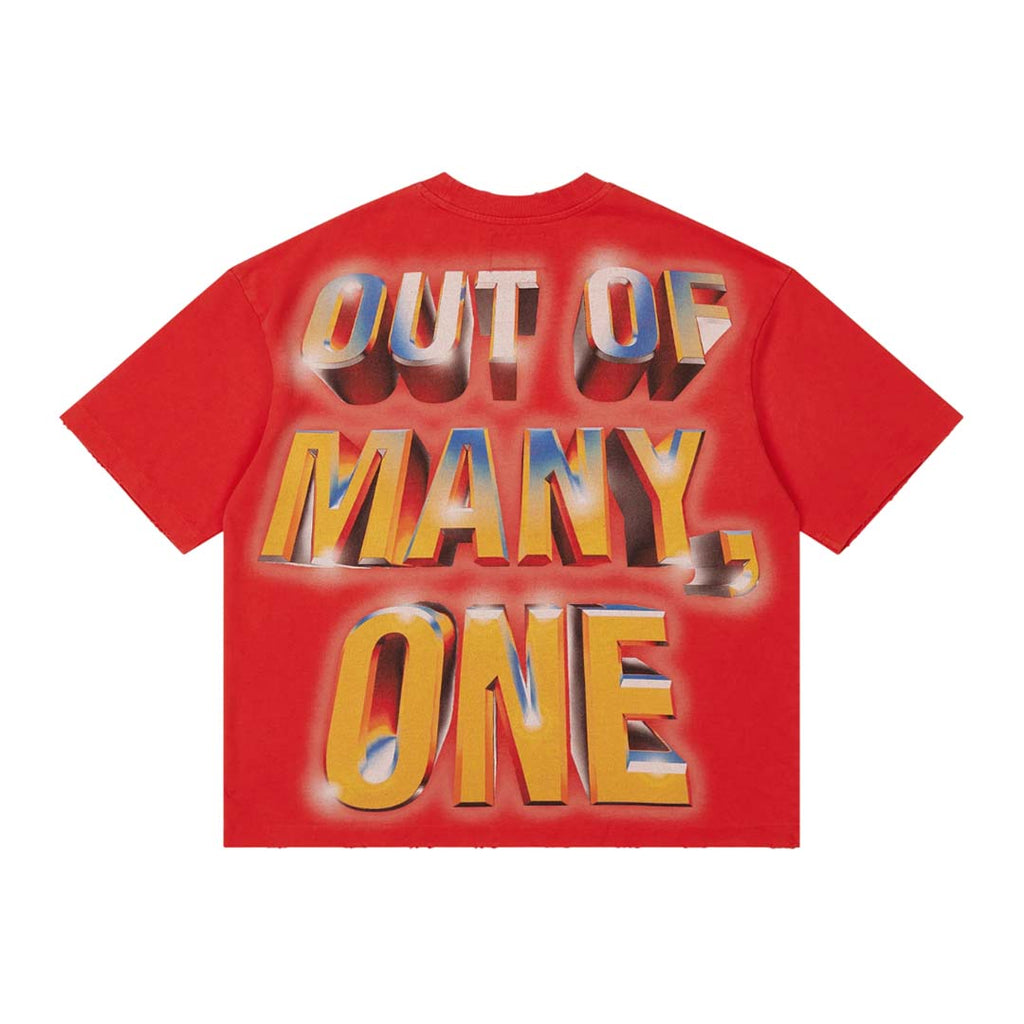 Godspeed Badges of Honor II Red Tee by Godspeed - NWAHYPE No.1 for streetwear T-Shirts in USA