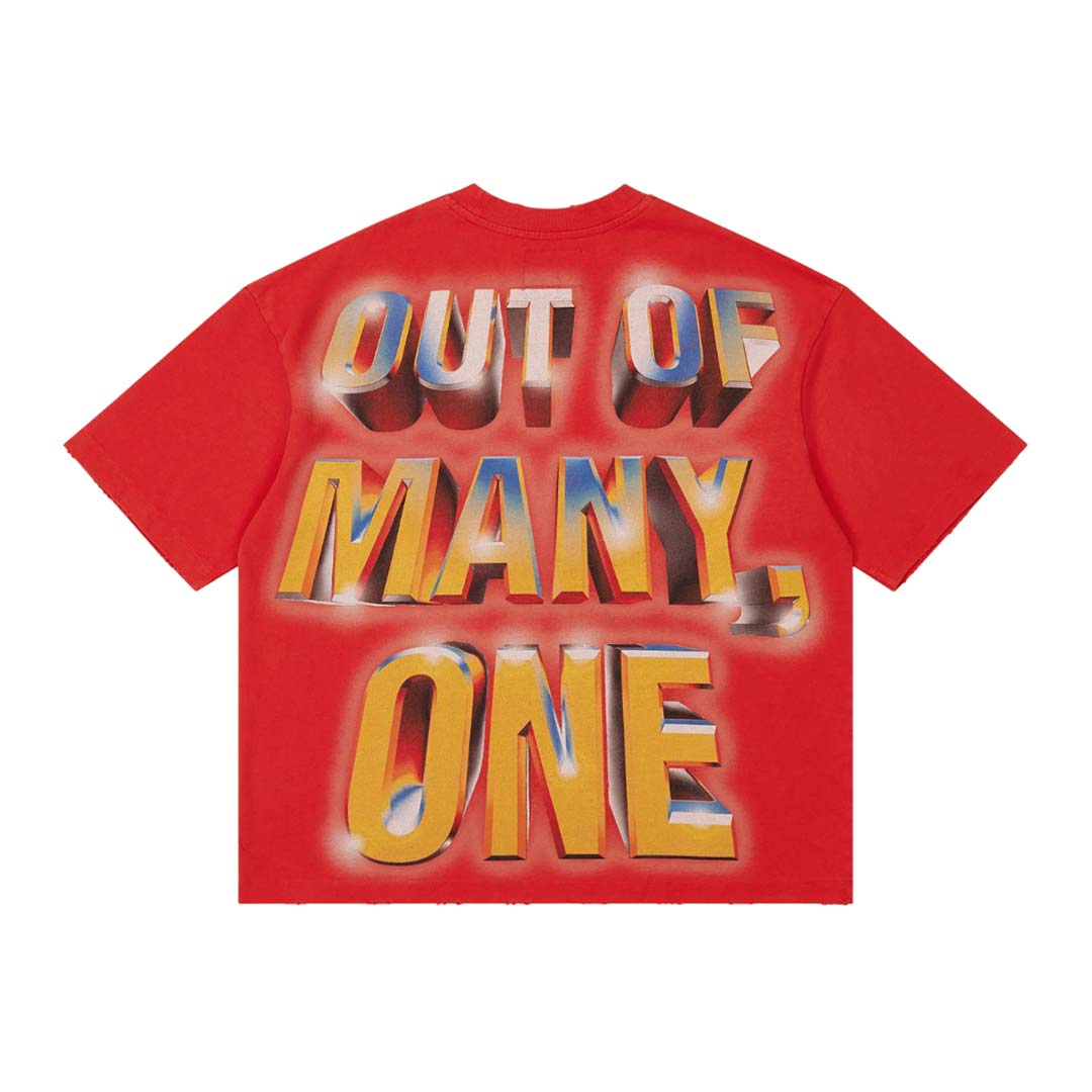 Godspeed Badges of Honor II Red Tee by Godspeed - NWAHYPE No.1 for streetwear T-Shirts in USA