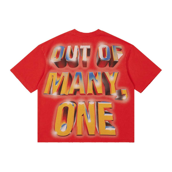 Godspeed Badges of Honor II Red Tee by Godspeed - NWAHYPE No.1 for streetwear T-Shirts in USA