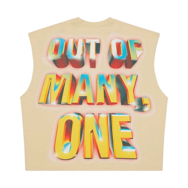 Godspeed Badges of Honor Sleeveless Tee Bone by Godspeed - NWAHYPE No.1 for streetwear T-Shirts in USA