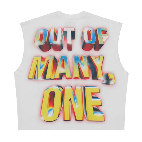 Godspeed Badges of Honor Sleeveless Tee White by Godspeed - NWAHYPE No.1 for streetwear T-Shirts in USA