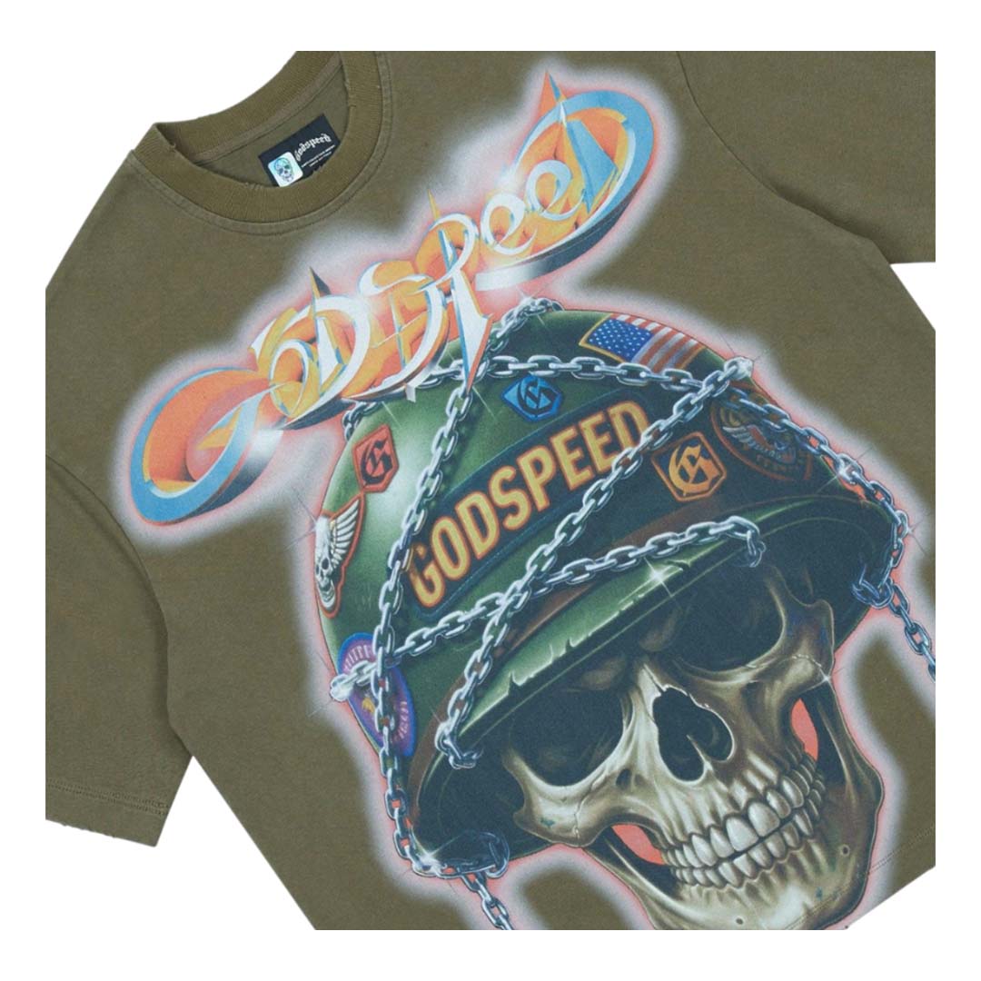 Godspeed Badges of Honor Tee Military Green by Godspeed - NWAHYPE No.1 for streetwear T-Shirts in USA