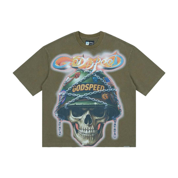 Godspeed Badges of Honor Tee Military Green by Godspeed - NWAHYPE No.1 for streetwear T-Shirts in USA