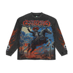 Godspeed Best Western Long Sleeve Grey Wash Tee by Godspeed - NWAHype 1 for streetwear T-Shirts in USA