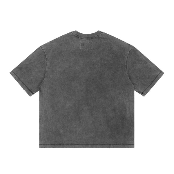 Godspeed Burnt Bridges 2.0 Grey Wash Tee by Godspeed - NWAHYPE No.1 for streetwear T-Shirts in USA