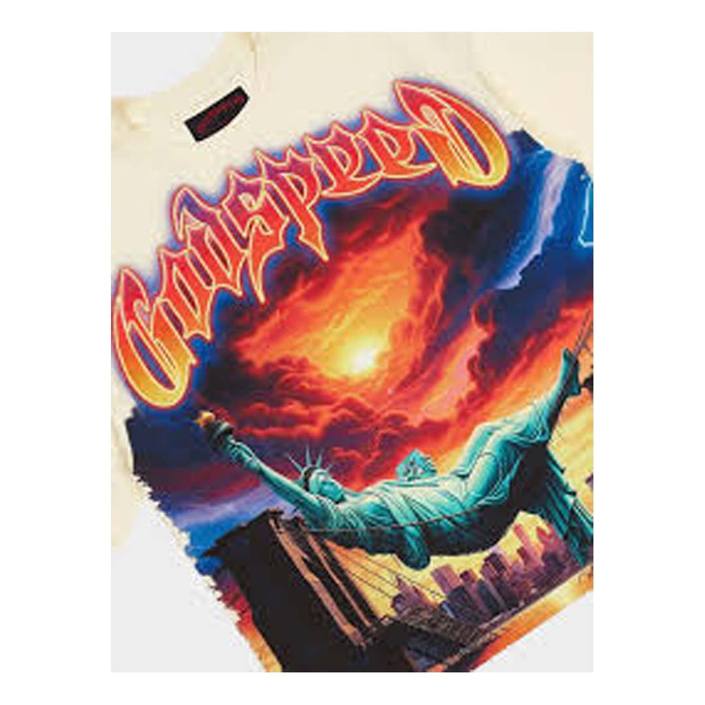 Godspeed Burnt Bridges Tee Bone by Godspeed - NWAHYPE No.1 for streetwear T-Shirts in USA