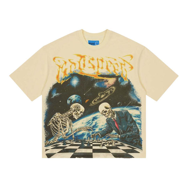 Godspeed Checkmate II Bone Tee by Godspeed - NWAHYPE No.1 for streetwear T-Shirts in USA